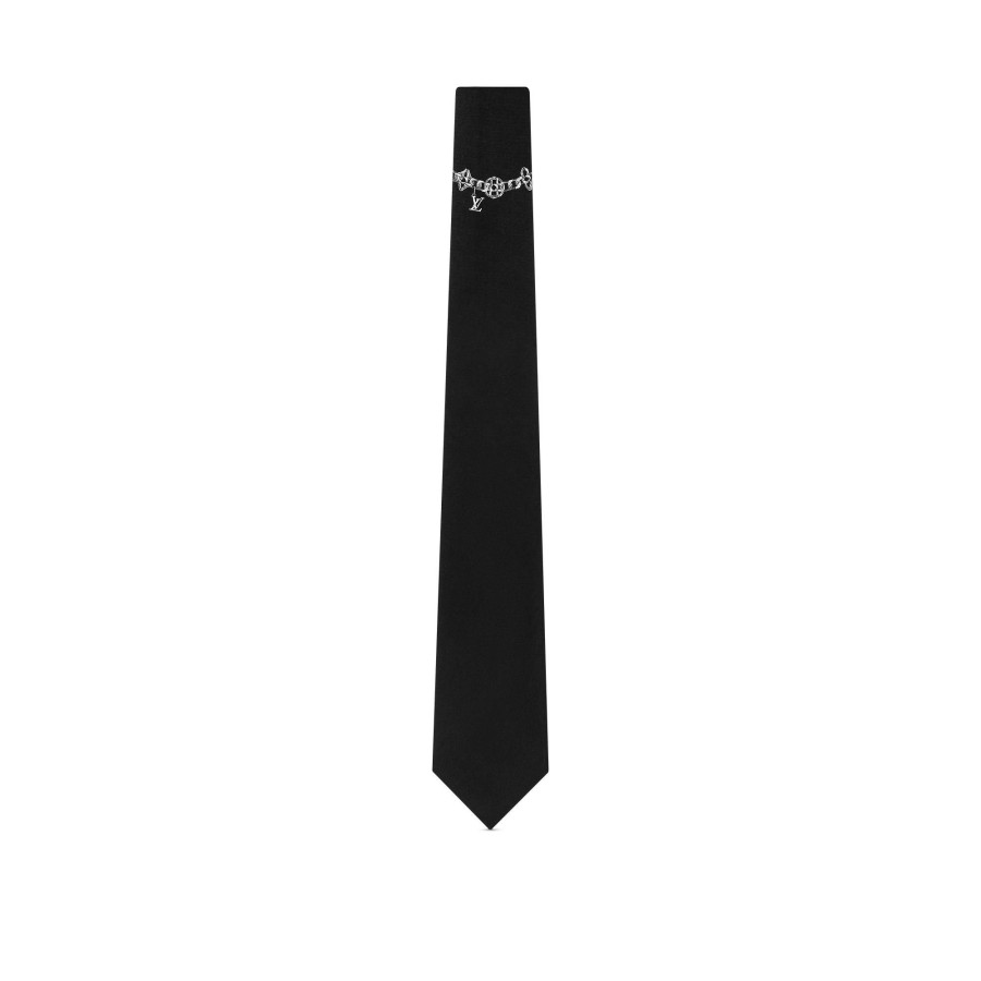 Men Louis Vuitton Ties And Pocket Squares | Mng Chain Tie