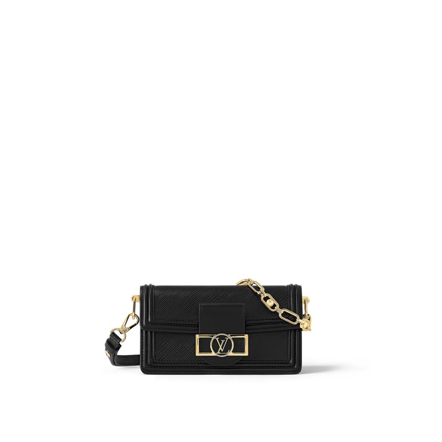 Women Louis Vuitton Leather Bags | Dauphine East West