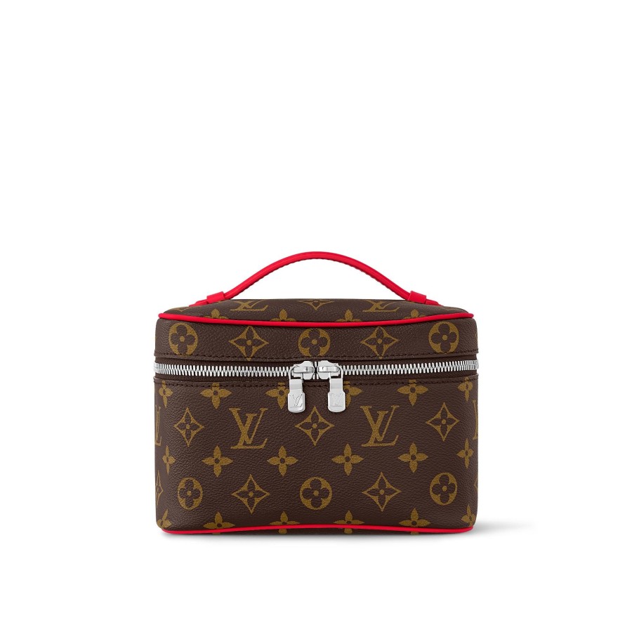 Women Louis Vuitton Travel Accessories | Nice Mini Red