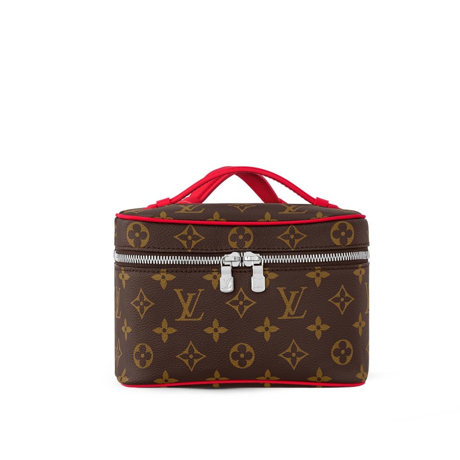 Women Louis Vuitton Travel Accessories | Nice Mini Red