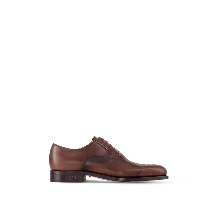 Men Louis Vuitton Buckles And Lace-Ups | Varenne Richelieu Mocha