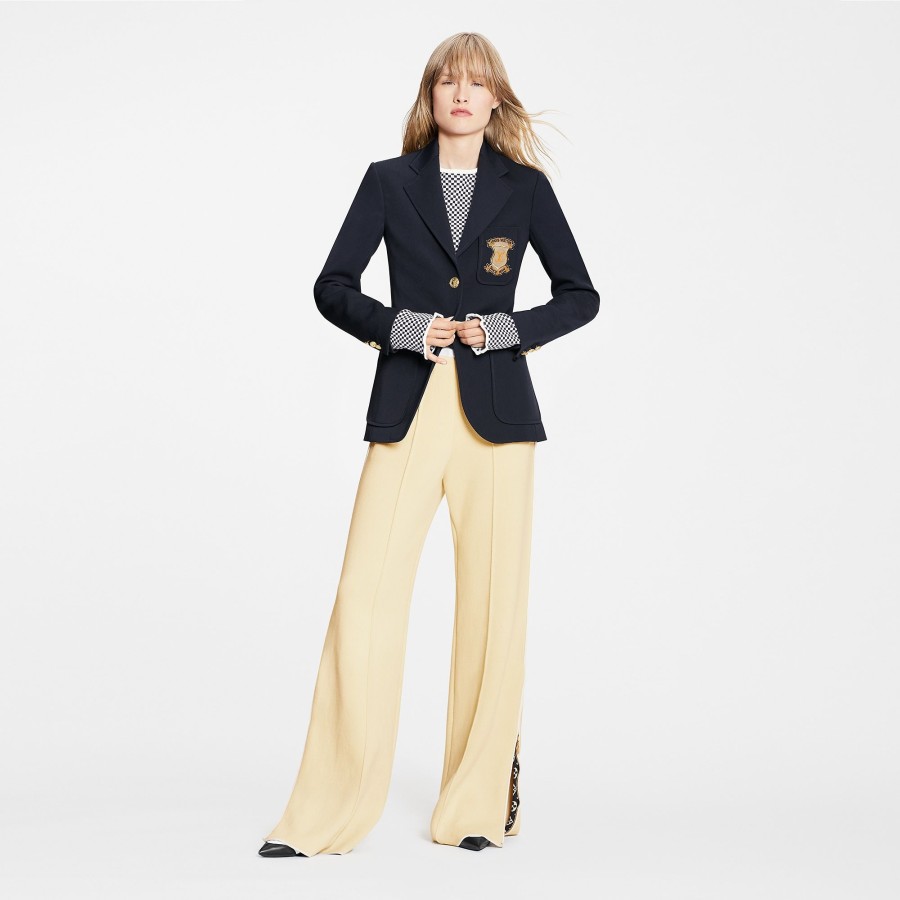 Women Louis Vuitton Knitwear | Open Ankle Loungewear Pants