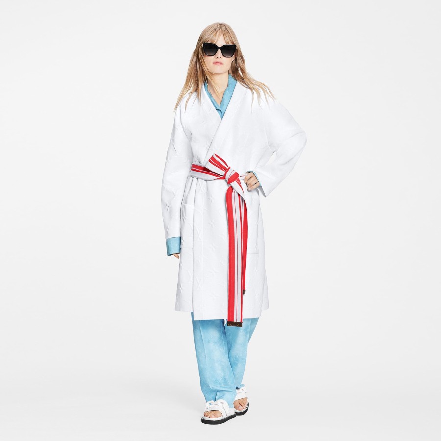 Women Louis Vuitton Knitwear | 3D Monogram Robe