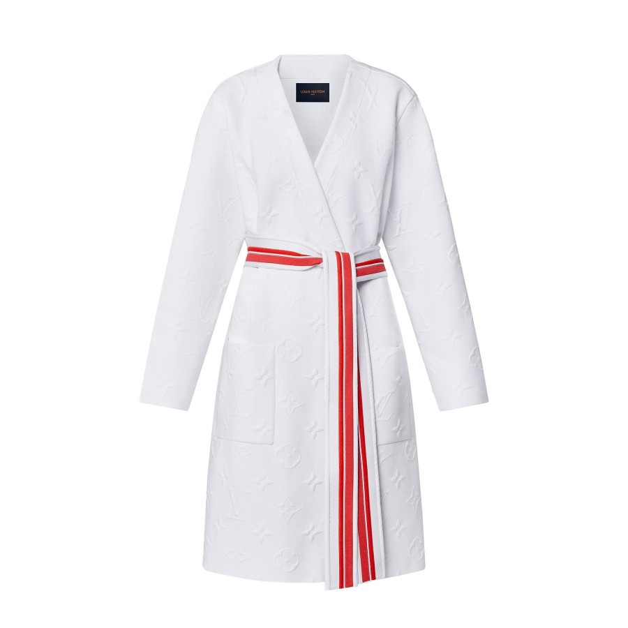 Women Louis Vuitton Knitwear | 3D Monogram Robe