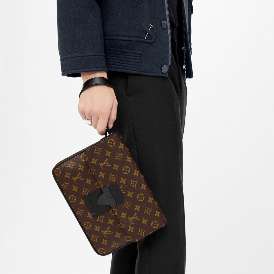 Men Louis Vuitton Pouches | S Lock A4 Pouch