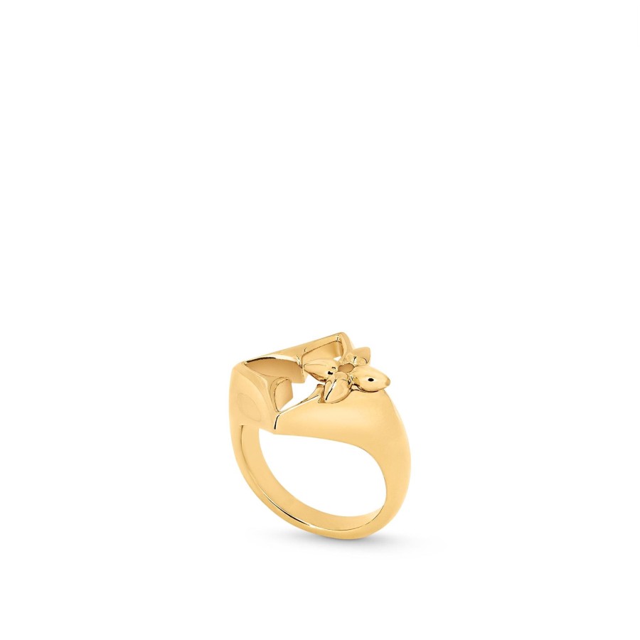 Women Louis Vuitton Rings | Lv Flowergram Ring