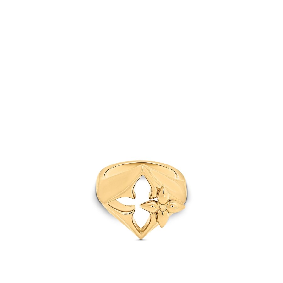 Women Louis Vuitton Rings | Lv Flowergram Ring