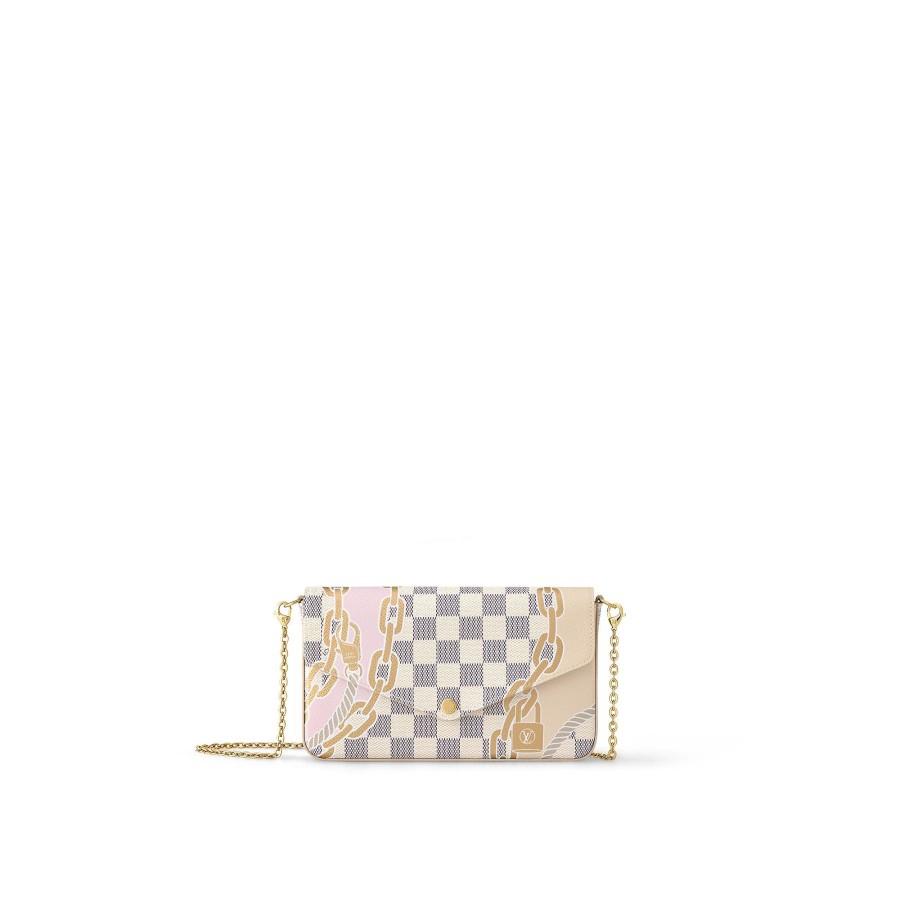 Women Louis Vuitton Chain Bags And Clutches | Felicie Pochette