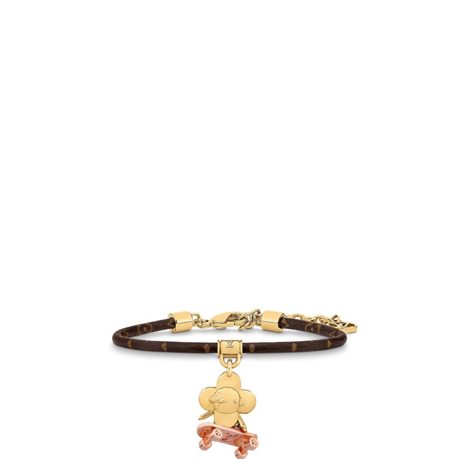 Women Louis Vuitton Bracelets | Vivienne Kick Flip Bracelet