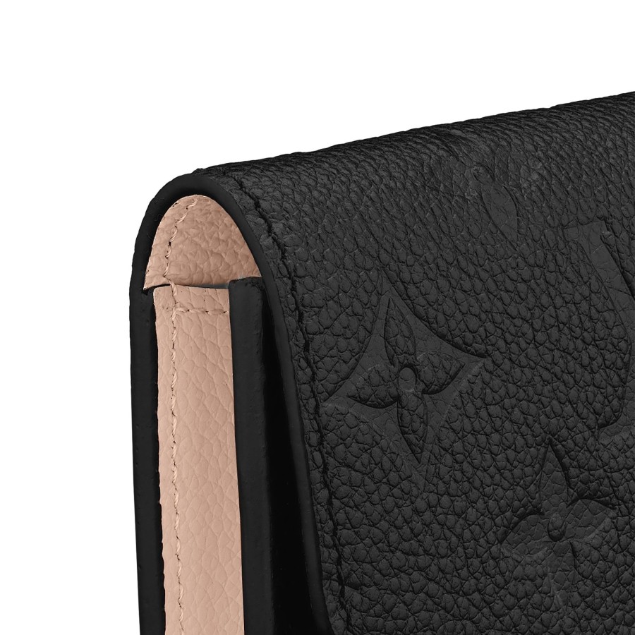 Women Louis Vuitton Long Wallets | Emilie Wallet Black