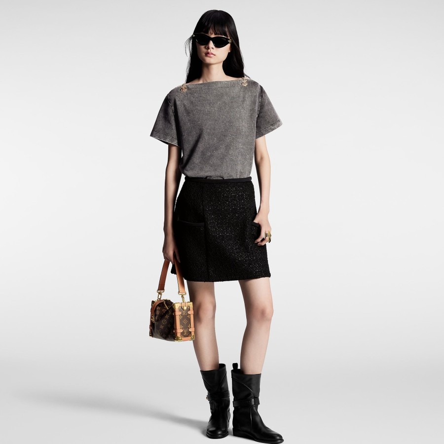 Women Louis Vuitton Skirts And Shorts | Tweed Pocket Skirt