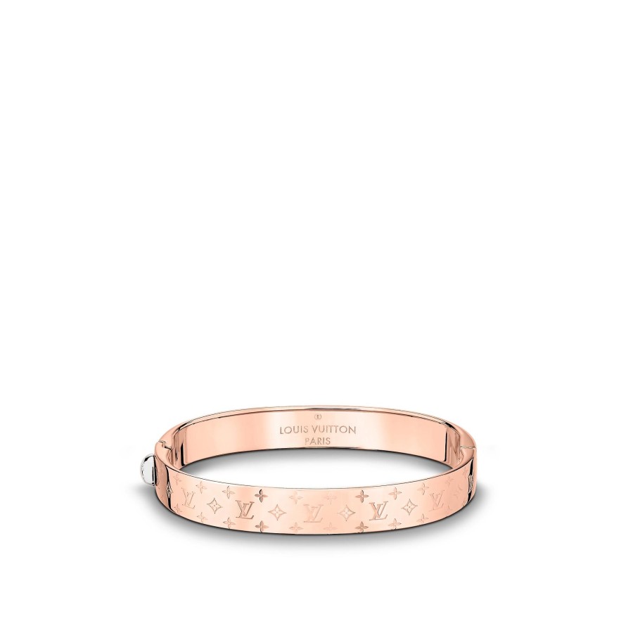 Women Louis Vuitton Bracelets | Nanogram Cuff Pink