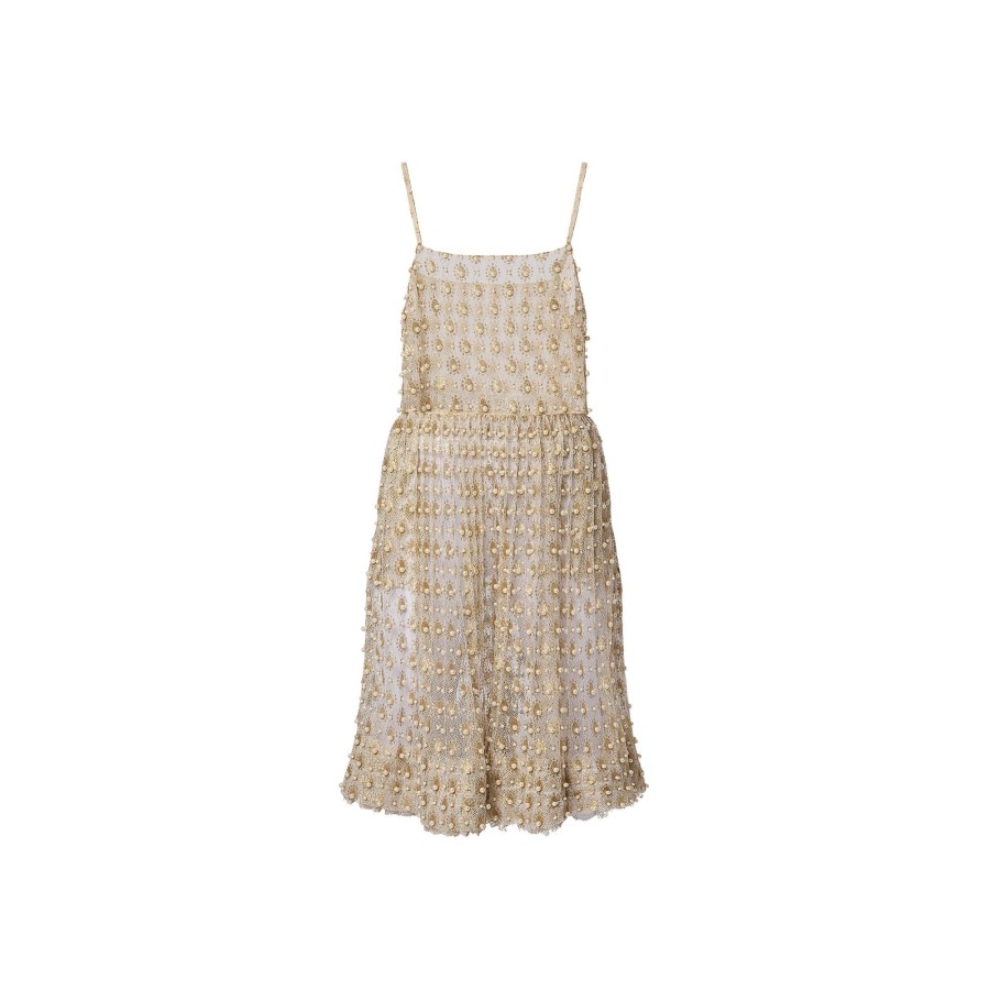 Women Louis Vuitton Skirts And Shorts | Embroidered Lace Playsuit