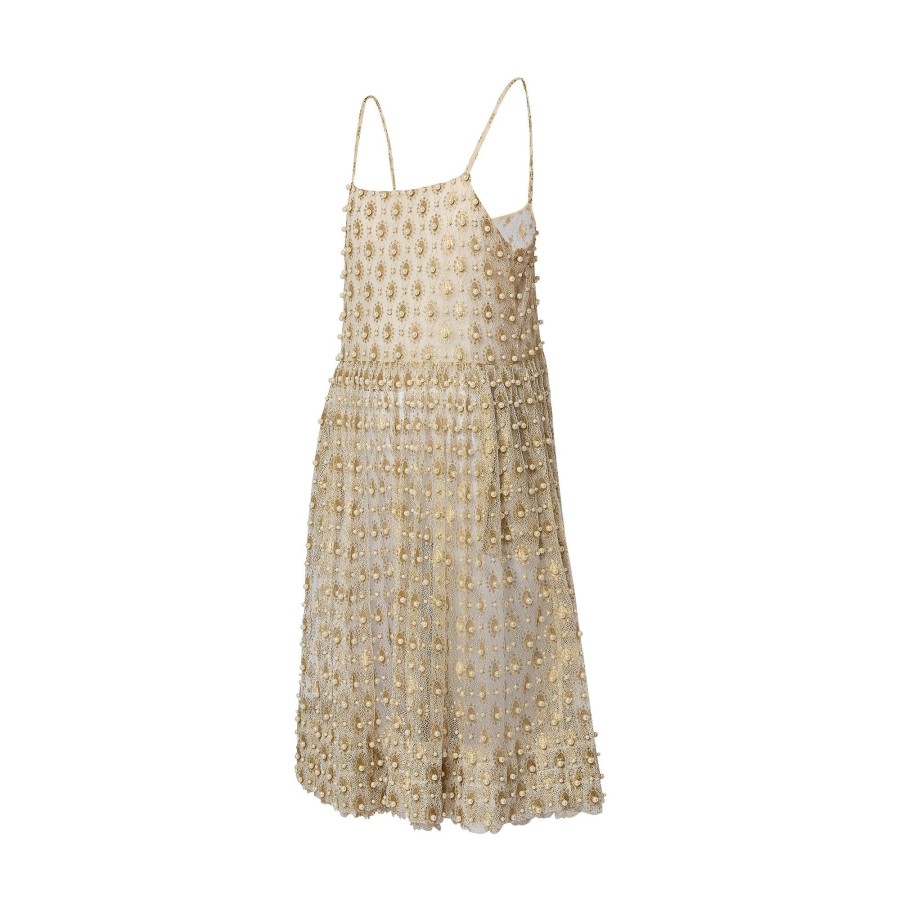 Women Louis Vuitton Skirts And Shorts | Embroidered Lace Playsuit