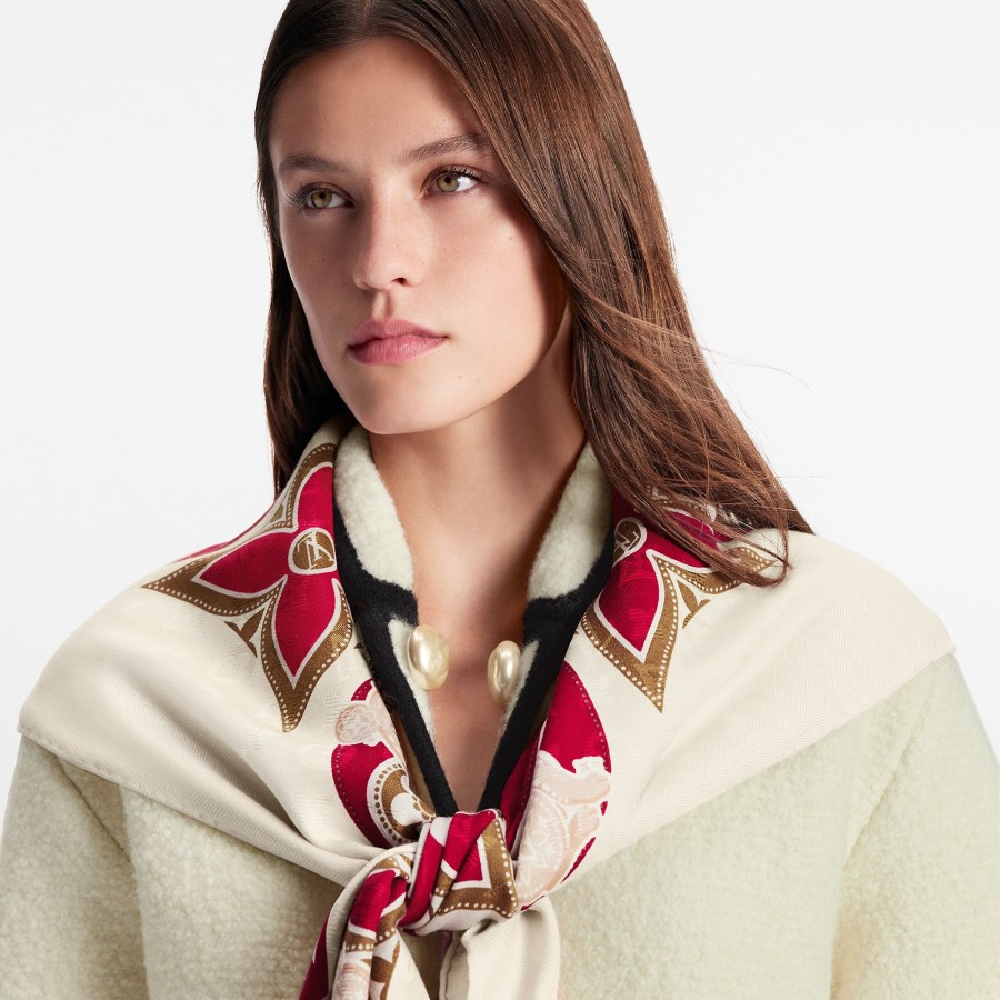 Women Louis Vuitton Shawls And Stoles | Precious Rabbit Shawl