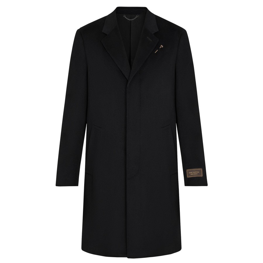 Men Louis Vuitton Coats And Outerwear | Classic Single-Breasted Coat