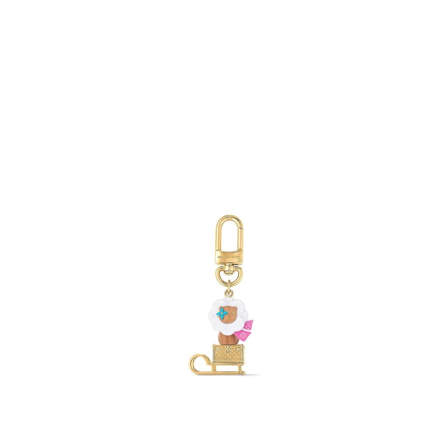 Women Louis Vuitton Key Holders And Bag Charms | Petula Sled Bag Charm