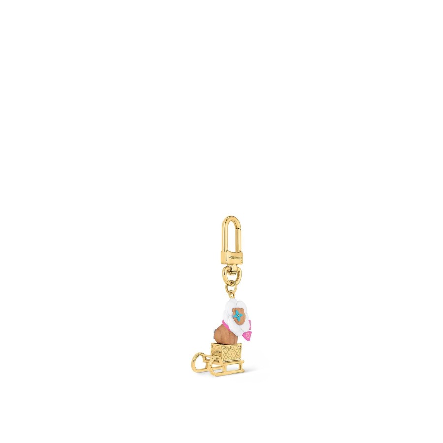 Women Louis Vuitton Key Holders And Bag Charms | Petula Sled Bag Charm