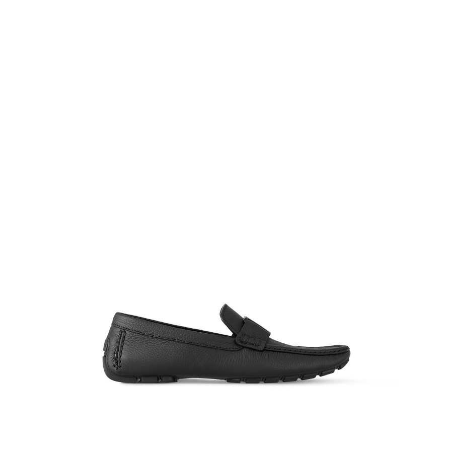 Men Louis Vuitton Loafers And Moccasins | Monte Carlo Mocassin Black