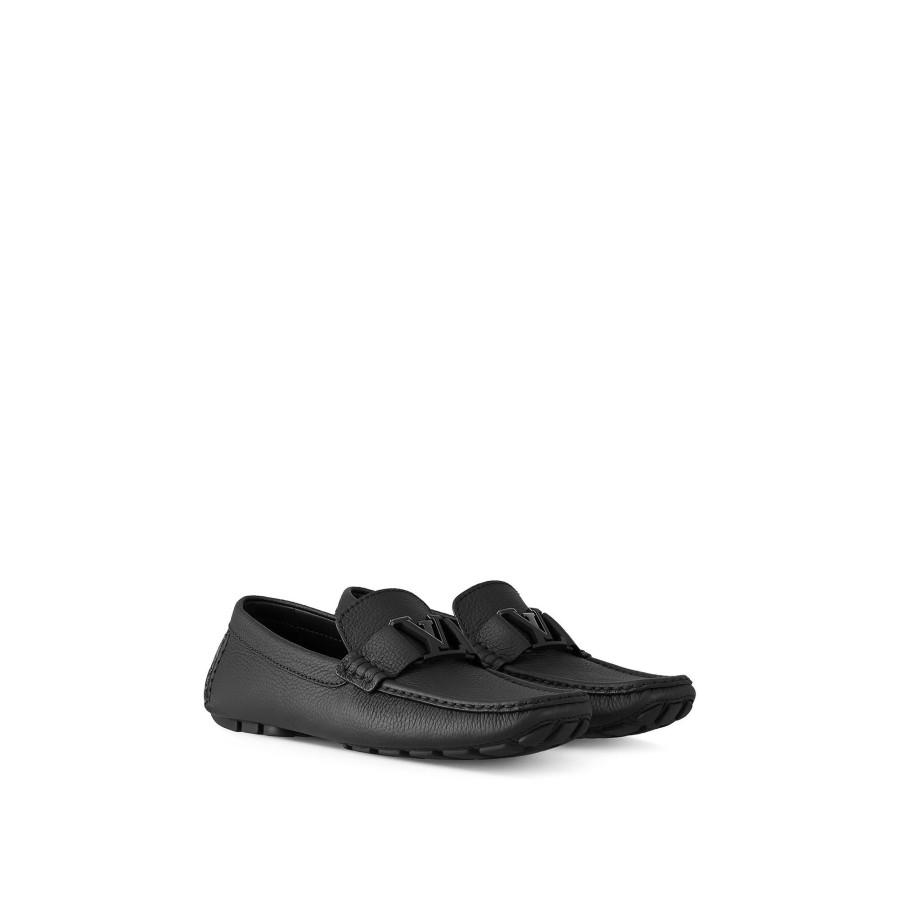 Men Louis Vuitton Loafers And Moccasins | Monte Carlo Mocassin Black