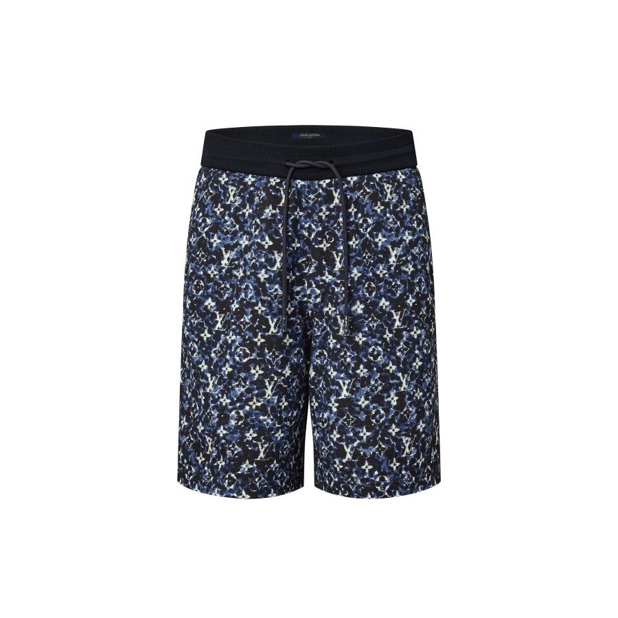 Men Louis Vuitton Pants | Monogram Cotton Shorts