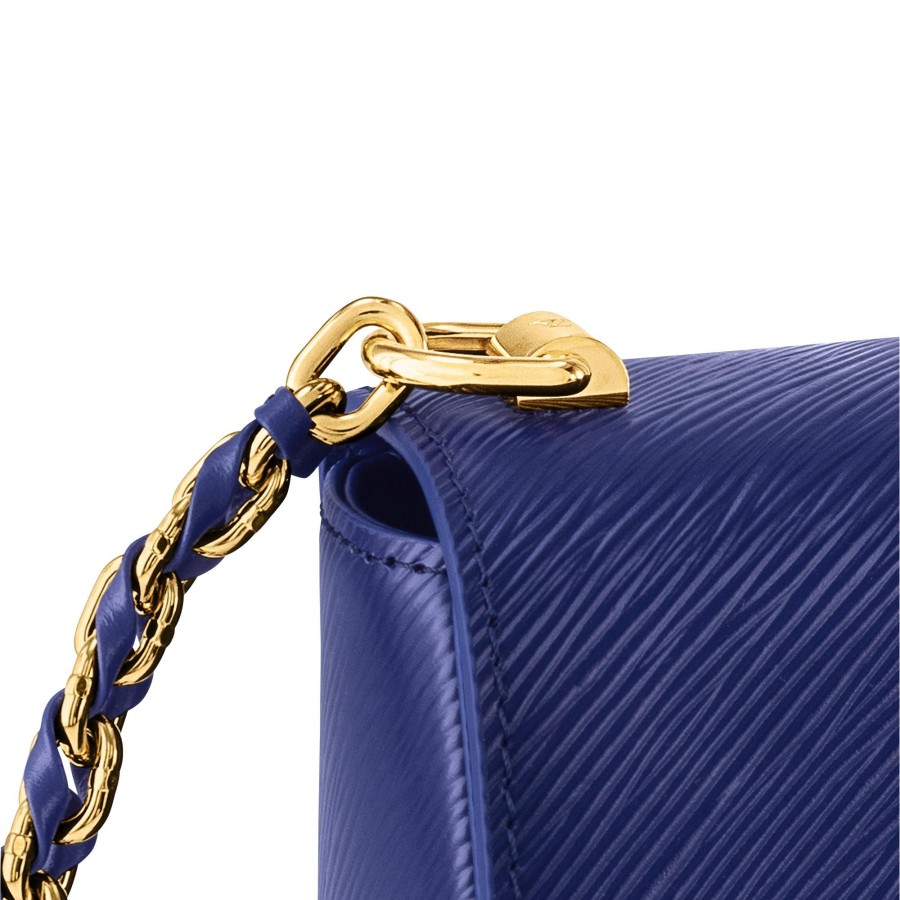 Women Louis Vuitton Chain Bags And Clutches | Twist Mm Smalt Blue