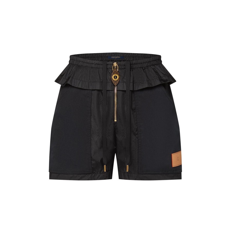 Women Louis Vuitton Skirts And Shorts | Sporty Peplum Shorts