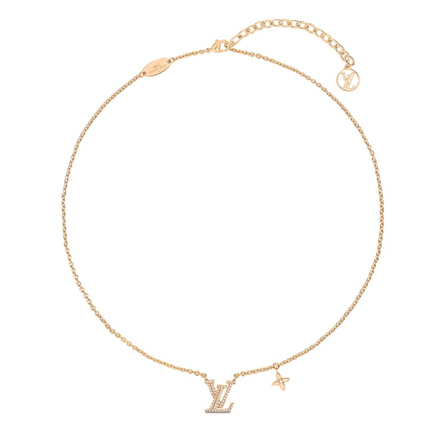 Women Louis Vuitton Necklaces And Pendants | Lv Iconic Necklace Blush