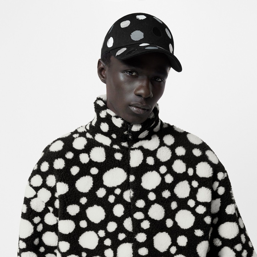 Men Louis Vuitton Hats And Gloves | Lv X Yk Painted Dots Cap