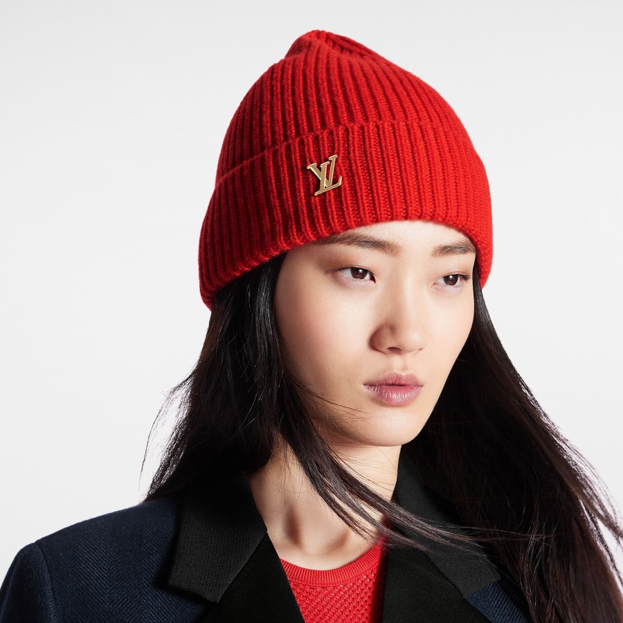 Women Louis Vuitton Hats And Gloves | Lv Spark Beanie Poppy