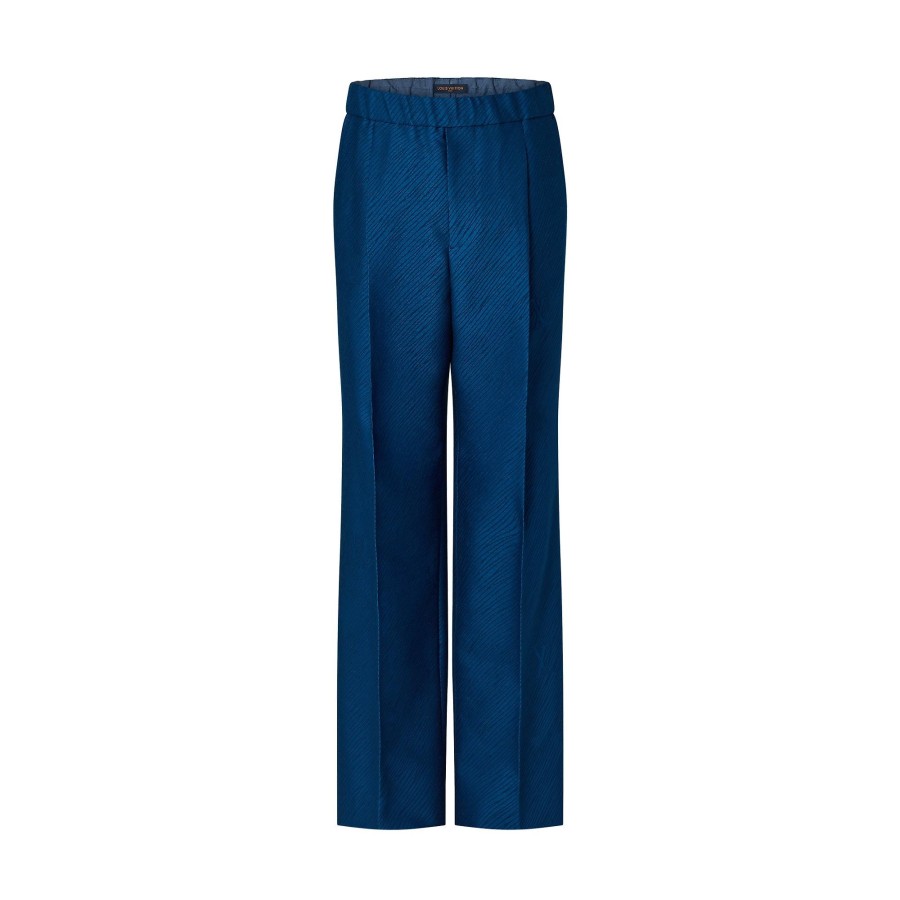 Men Louis Vuitton Pants | Drawstring Wool Pants