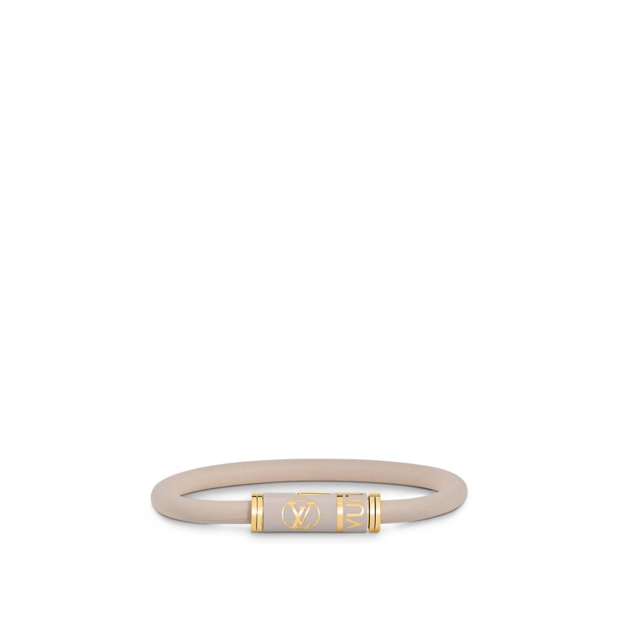 Women Louis Vuitton Bracelets | Lv All Access Bracelet Beige