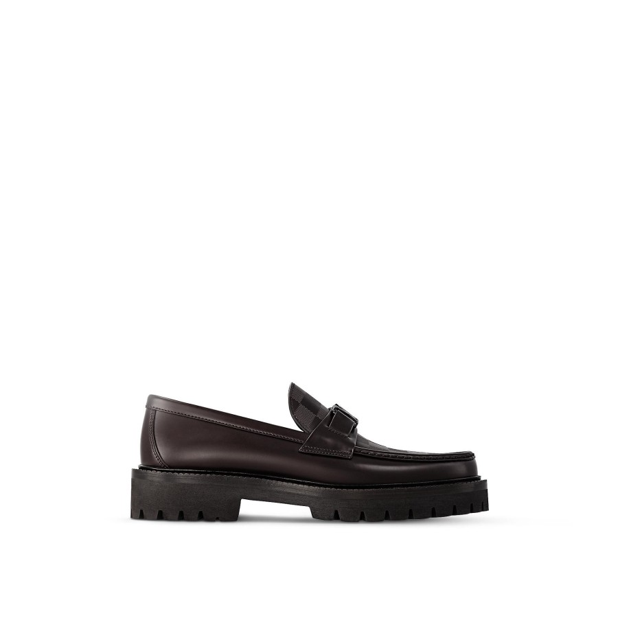 Men Louis Vuitton Loafers And Moccasins | Major Loafer Mocha