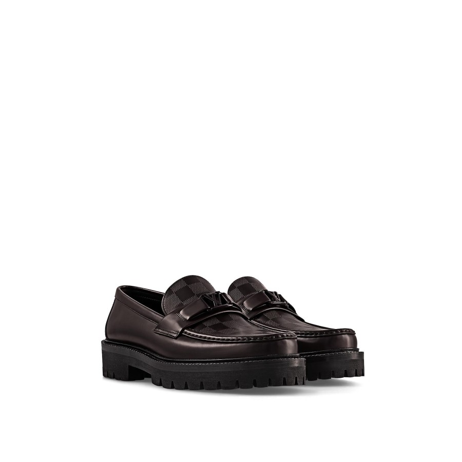 Men Louis Vuitton Loafers And Moccasins | Major Loafer Mocha