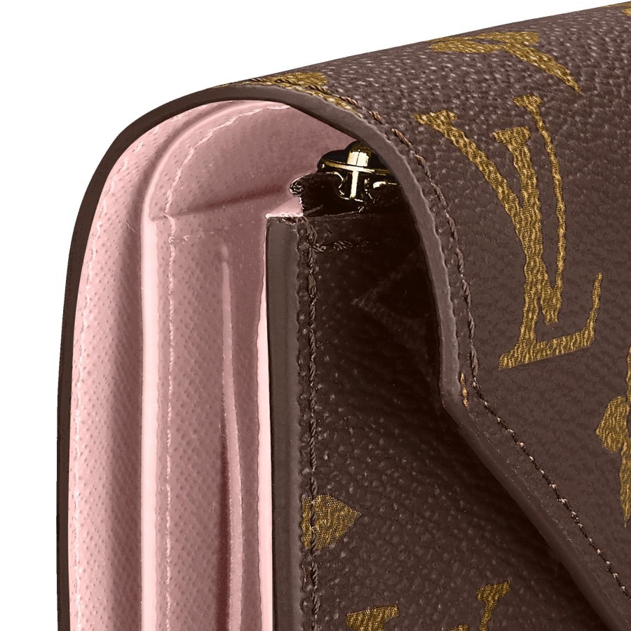 Women Louis Vuitton Compact Wallets | Victorine Wallet Rose Ballerine