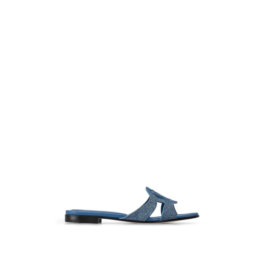 Women Louis Vuitton Mules And Slides | Lv Isola Flat Mule