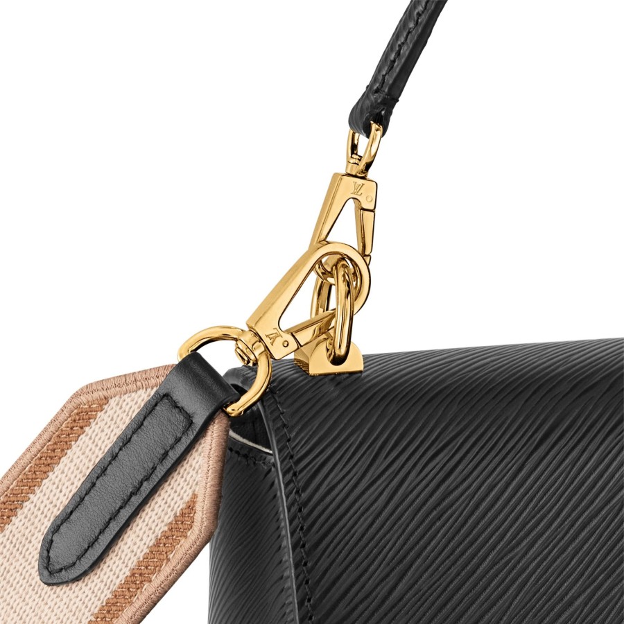 Women Louis Vuitton Leather Bags | Twist Mm Black