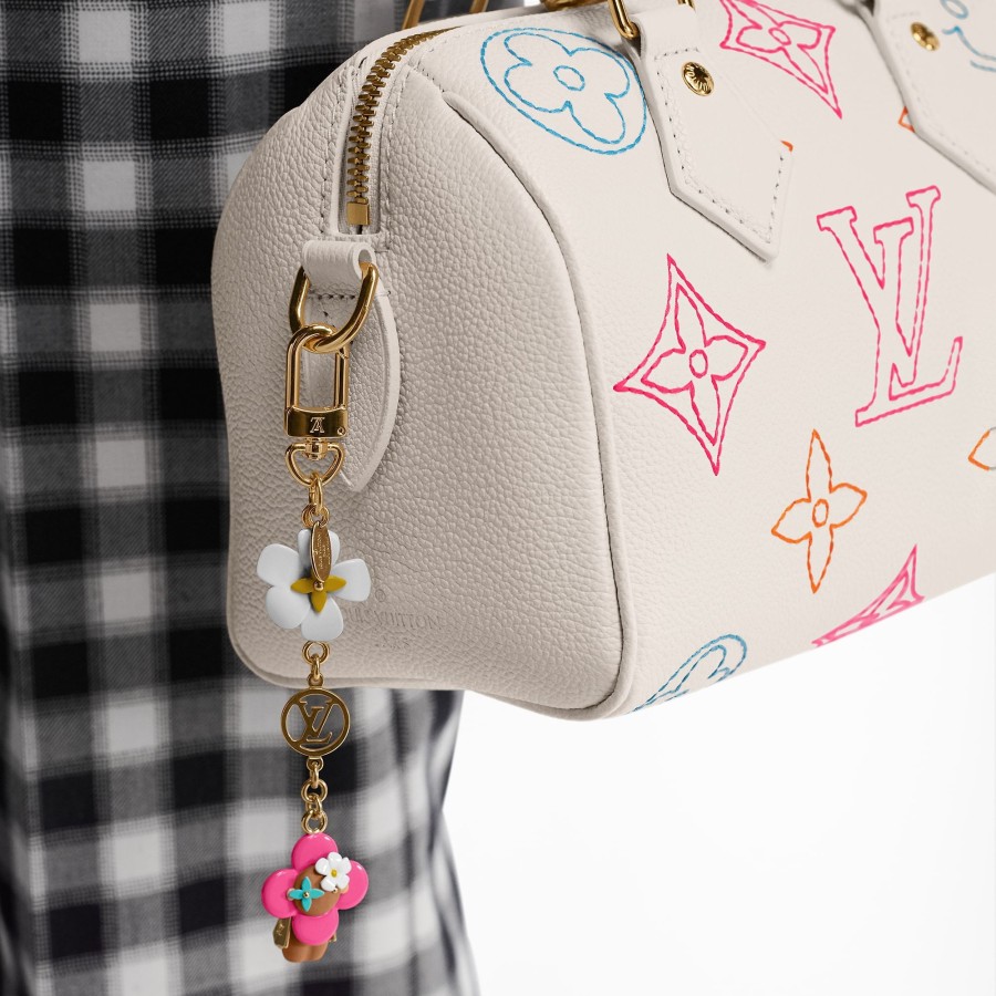 Women Louis Vuitton Key Holders And Bag Charms | Vivienne Hawaii Chain Bag Charm