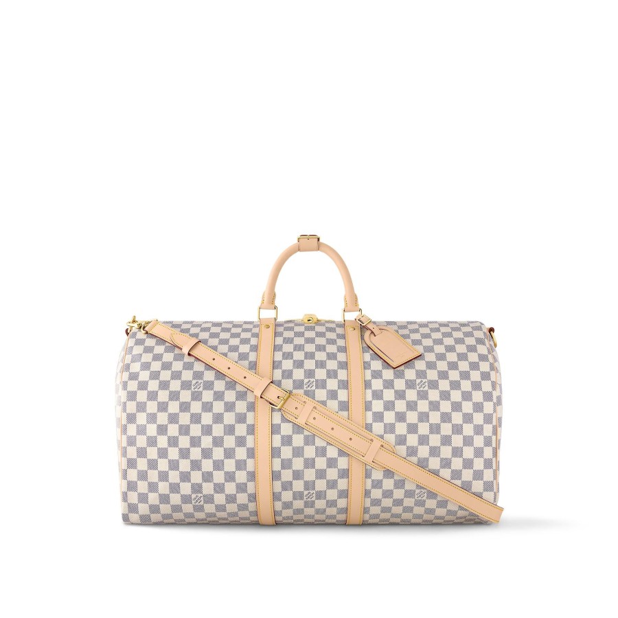 Women Louis Vuitton Travel Bags | Keepall Bandouliere 55