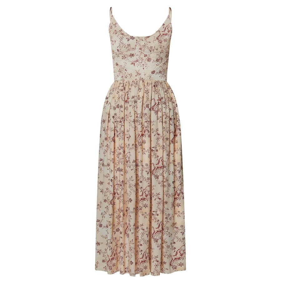 Women Louis Vuitton Dresses | Unicorn Print Boutis Dress