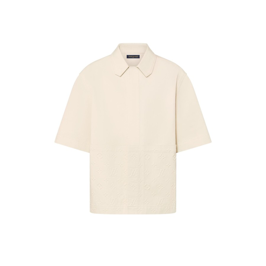 Men Louis Vuitton Shirts | Monogram Workwear Short-Sleeved Shirt