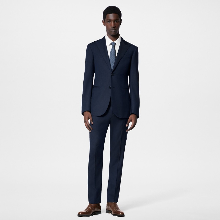 Men Louis Vuitton Blazers And Jackets | Single-Breasted Wool Pont Neuf Suit