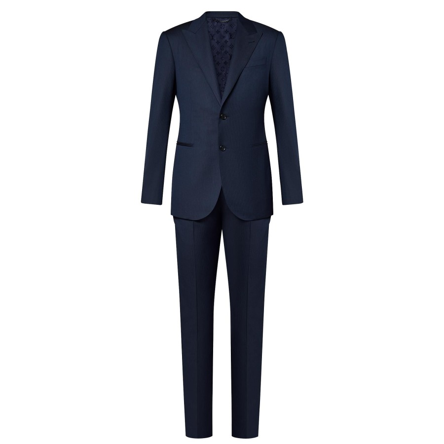 Men Louis Vuitton Blazers And Jackets | Single-Breasted Wool Pont Neuf Suit