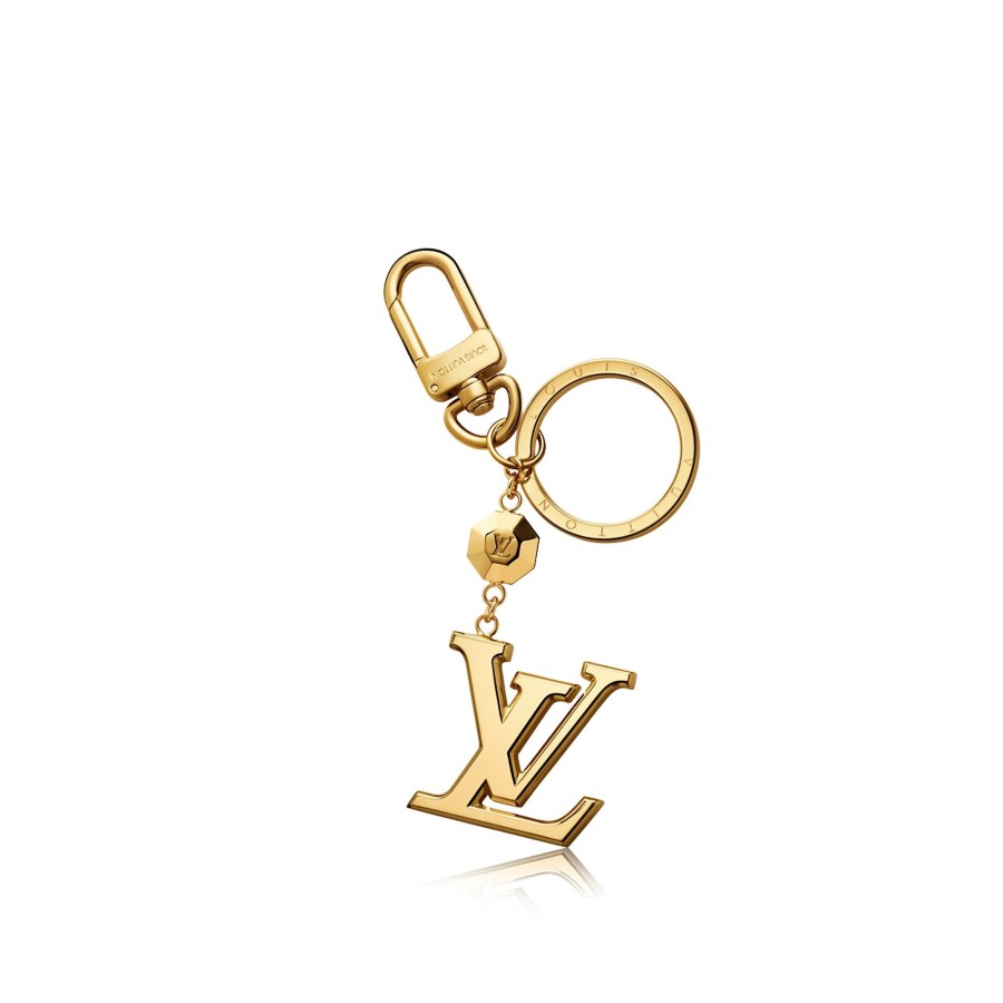 Women Louis Vuitton Key Holders And Bag Charms | Lv Facettes Bag Charm & Key Holder