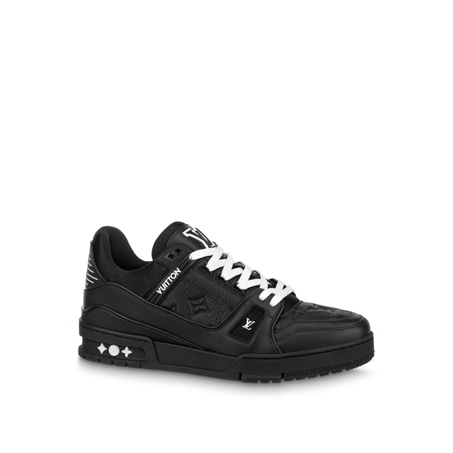 Men Louis Vuitton Sneakers | Lv Trainer Sneaker Black