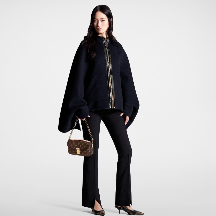 Women Louis Vuitton Coats And Jackets | Cape Hoodie