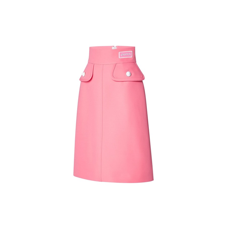 Women Louis Vuitton Skirts And Shorts | Retro Flap Pocket Tulip Skirt