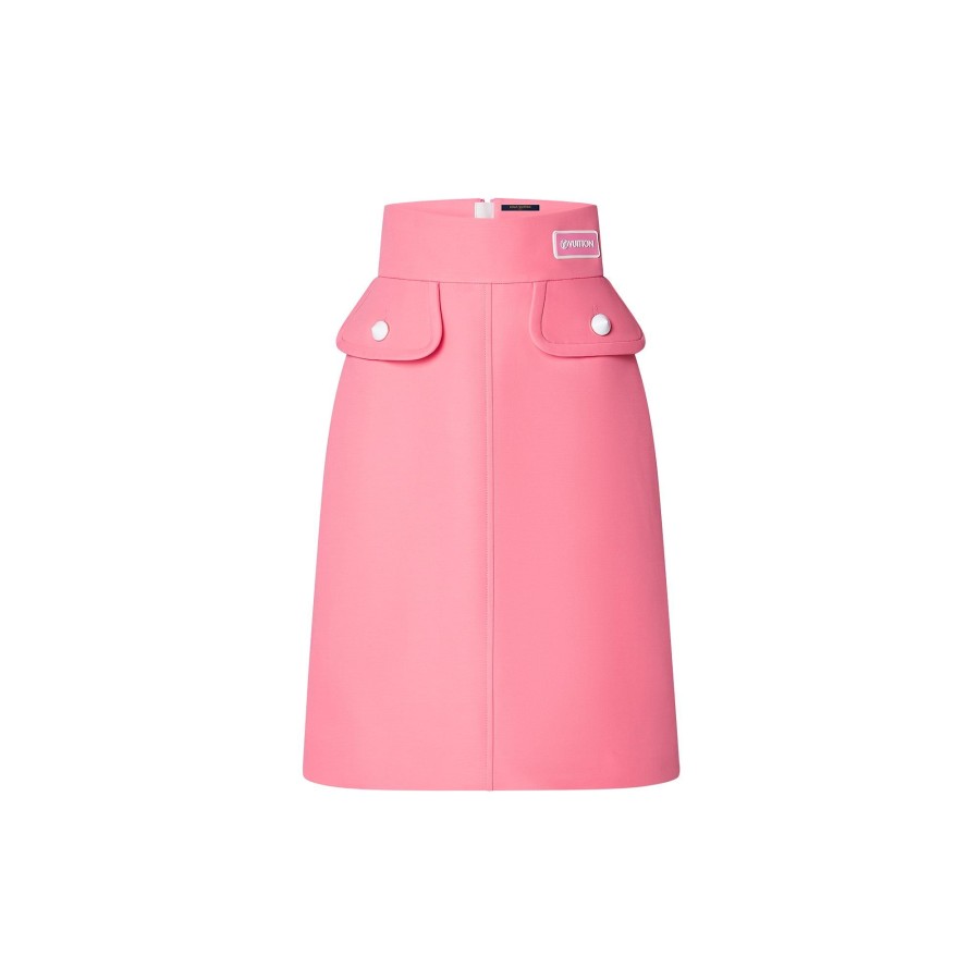 Women Louis Vuitton Skirts And Shorts | Retro Flap Pocket Tulip Skirt