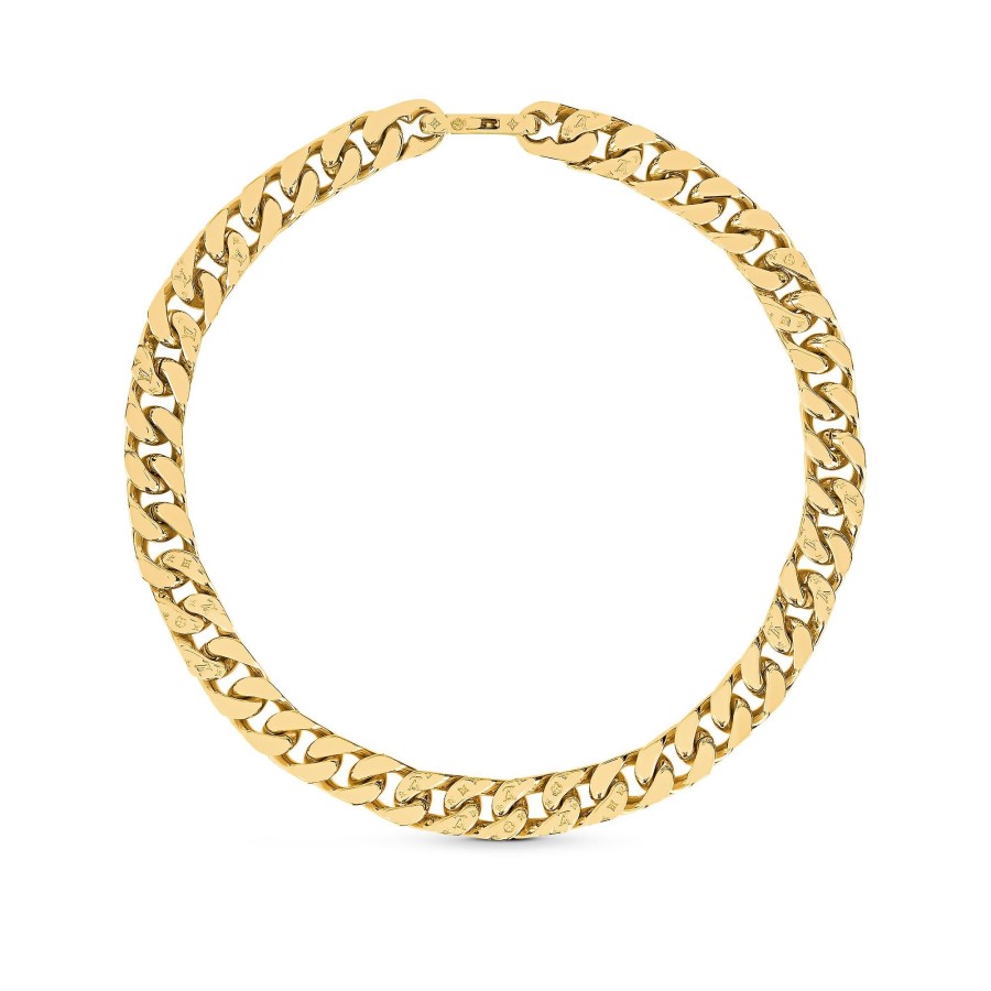 Men Louis Vuitton Necklaces And Pendants | Chain Links Necklace