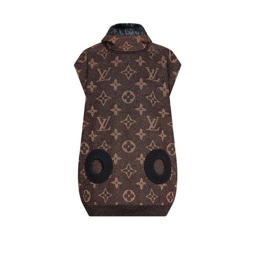 Women Louis Vuitton Knitwear | Lurex Monogram Sleeveless Pullover